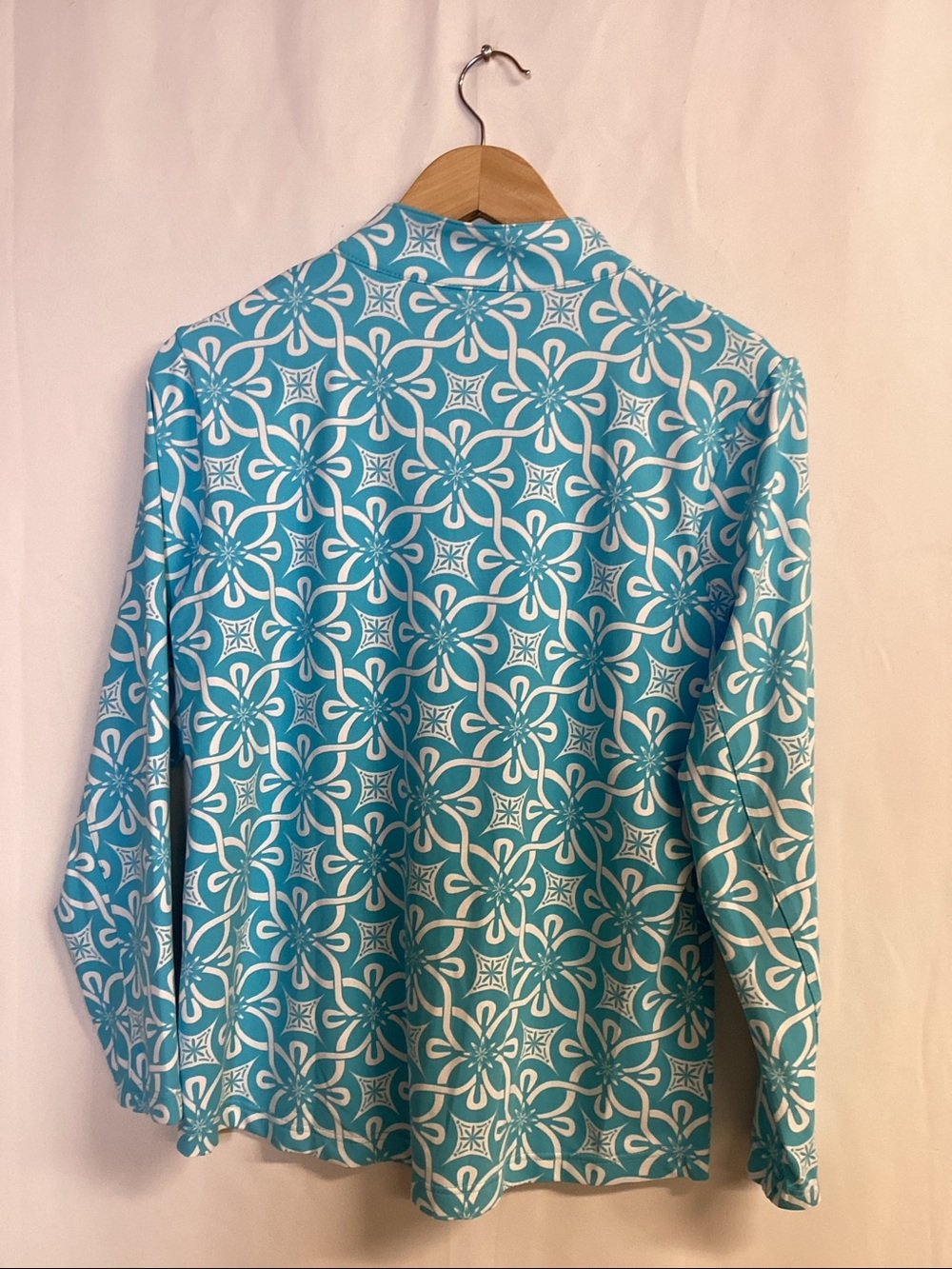 LULU B 1/4 Zip Athletic Leisure Colorful Pullover Size S - Picture 5 of 7